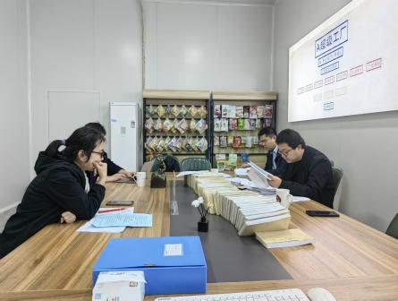 隆鑫羽成迎接復(fù)審檢查