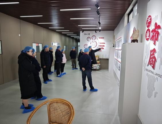 面食一車間開業(yè)暨產(chǎn)品中心落實儀式